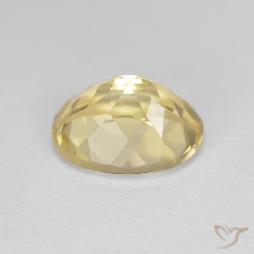 2.65克拉天然金色绿柱石，椭圆形，VVS