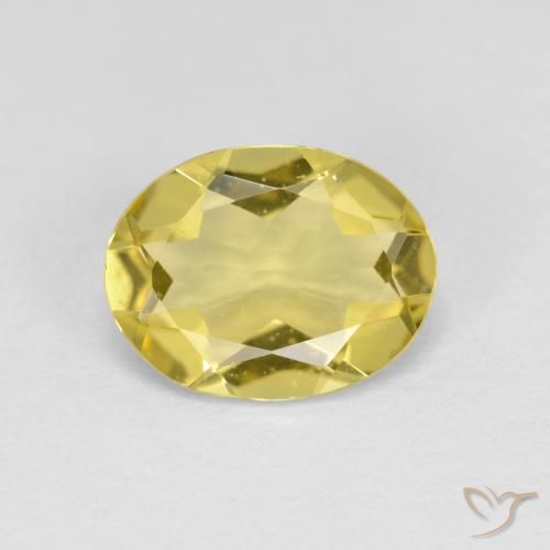 1.38ct 天然 托斯卡纳黄 金绿柱石, 椭圆形, VS