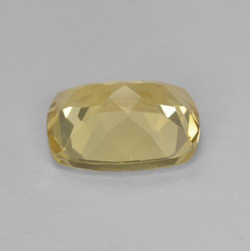 2.32克拉天然黄色金绿柱石，垫形剪裁，9.9×7.8毫米，VVS