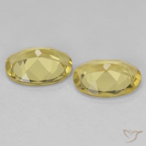 2.79克拉天然金色绿柱石，椭圆形，VVS-VS
