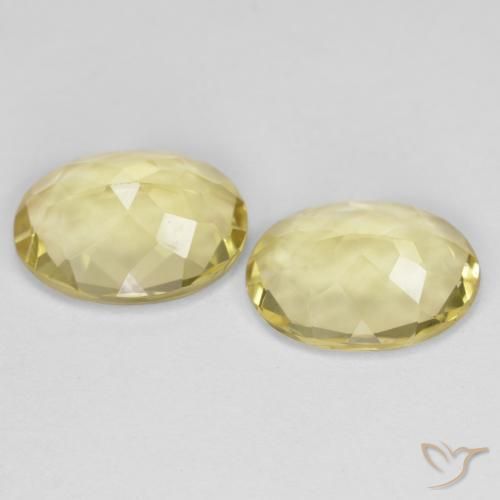 3.87克拉天然金色绿柱石，椭圆形，VVS-VS