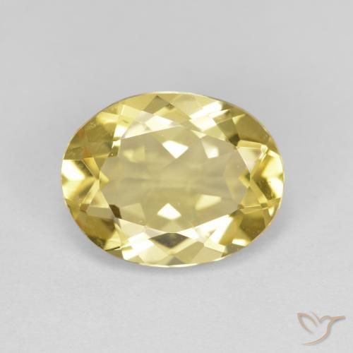 2.46ct 天然 托斯卡纳黄 金绿柱石, 椭圆形, VVS
