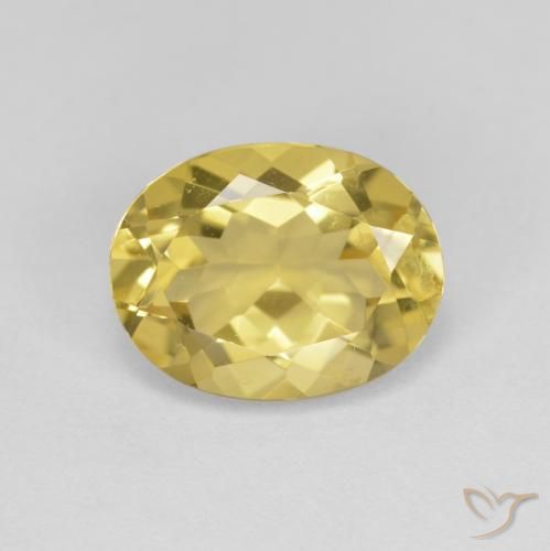 2.32ct 天然 托斯卡纳黄 金绿柱石, 椭圆形, VS