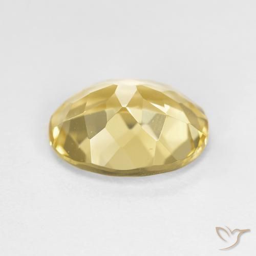 2.51克拉天然金色绿柱石，椭圆形，VVS