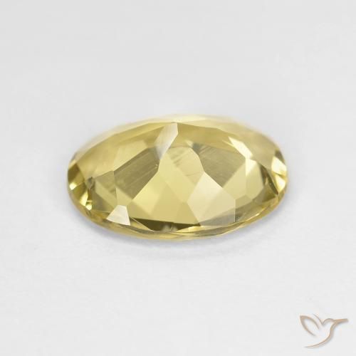 1.91克拉天然金色绿柱石，椭圆形，VVS