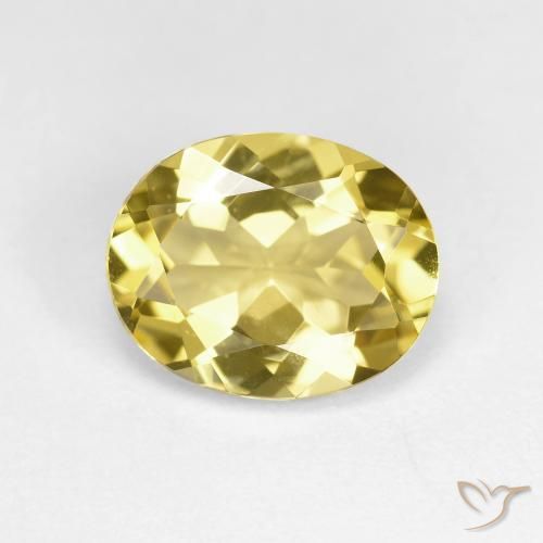 2.19ct 天然 托斯卡纳黄 金绿柱石, 椭圆形, VVS-VS