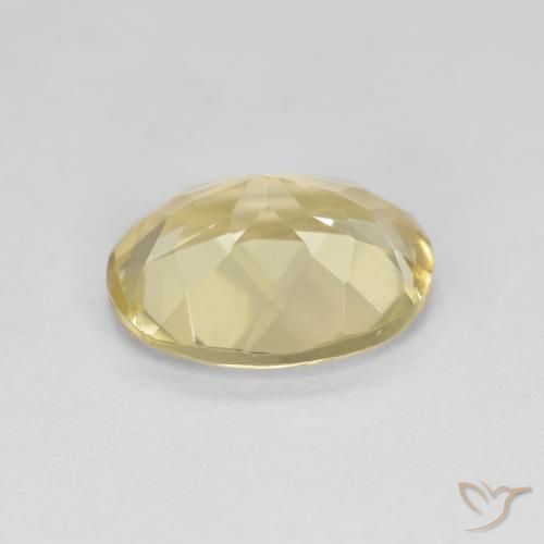 2.53克拉天然金色绿柱石，椭圆形，VVS