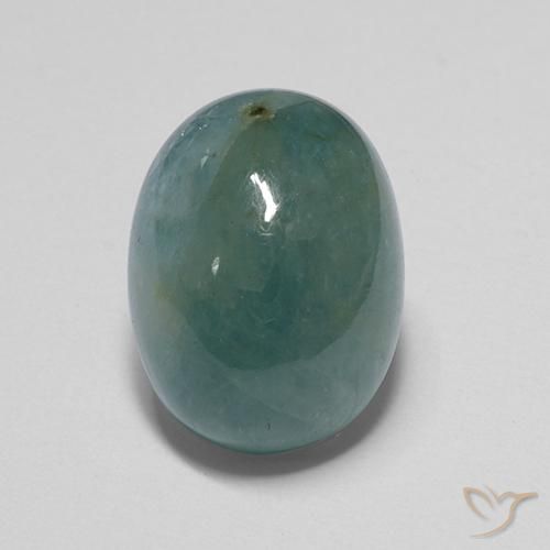 9.05ct 天然 绿松石 花岗岩, 椭圆形, 半透明