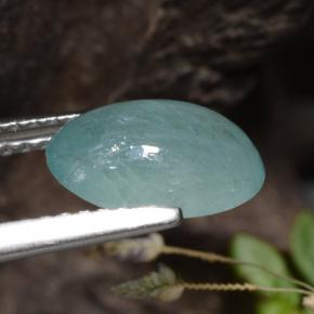 1.87克拉天然花岗岩，椭圆形切割，半透明