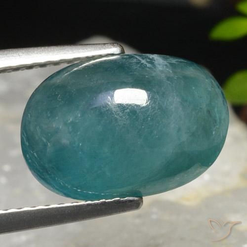 5.05克拉天然花岗岩，椭圆形，半透明