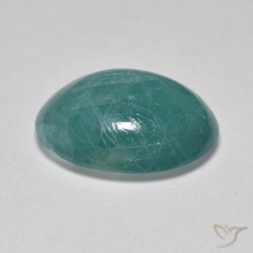 2.86克拉天然花岗岩，椭圆形，半透明