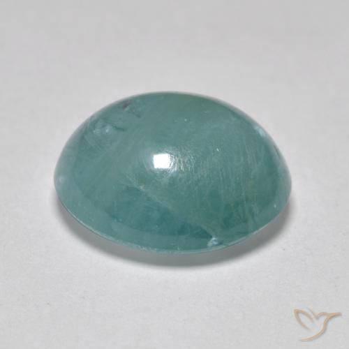 4.89克拉天然花岗岩，椭圆形，半透明