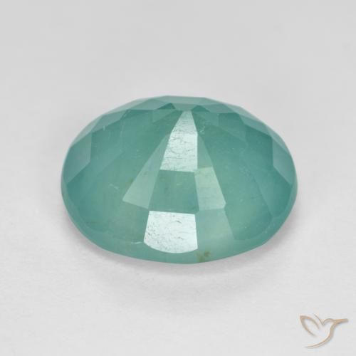 4.97克拉天然花岗岩，椭圆形，SI