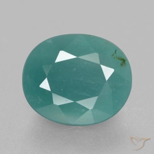 4.21ct 天然 绿松石 花岗岩, 椭圆形, SI