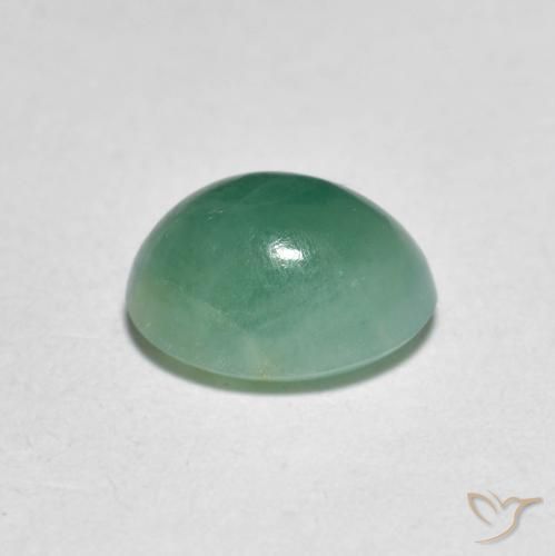 1.86克拉天然花岗岩，椭圆形，半透明