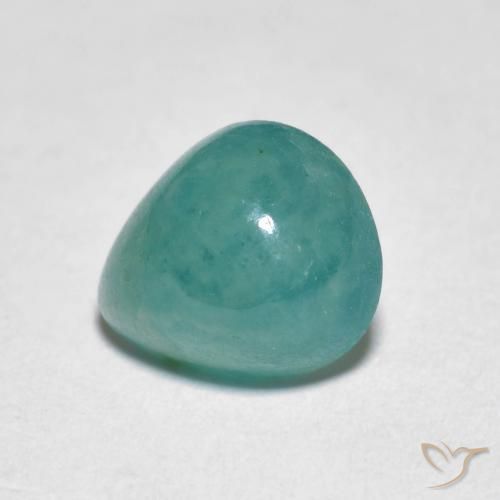1.49克拉天然花岗岩，梨形，半透明