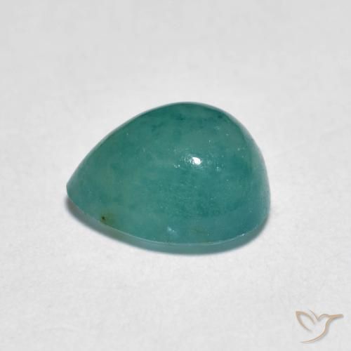 1.49克拉天然花岗岩，梨形，半透明