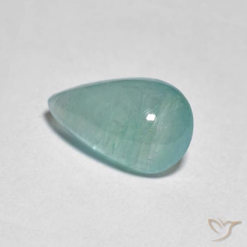 1.83克拉天然花岗岩，梨形，半透明