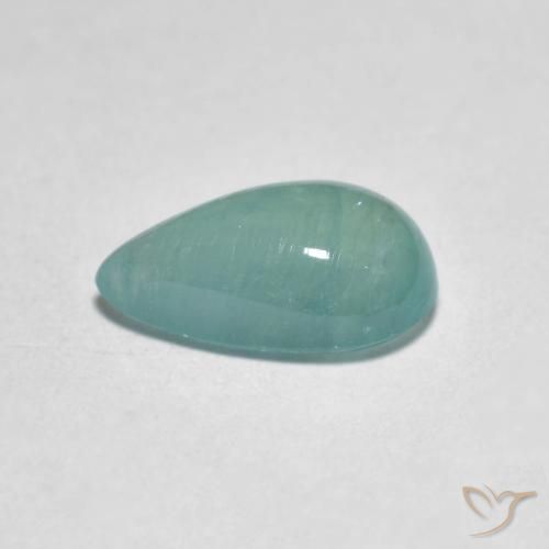 1.83克拉天然花岗岩，梨形，半透明