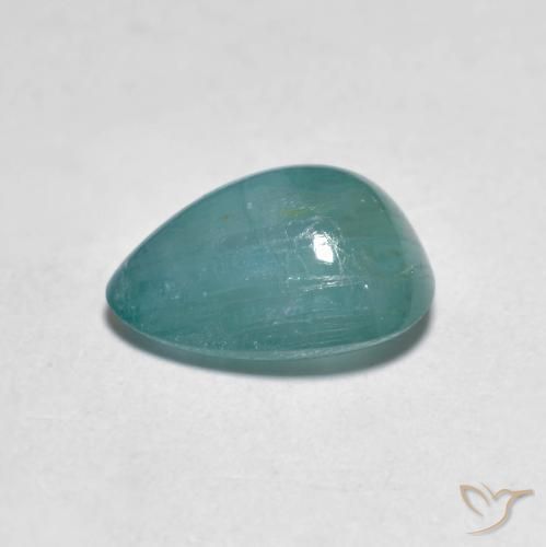 2.17克拉天然花岗岩，梨形，半透明