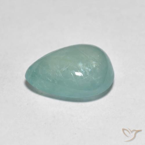 2.79克拉天然花岗岩，梨形，半透明