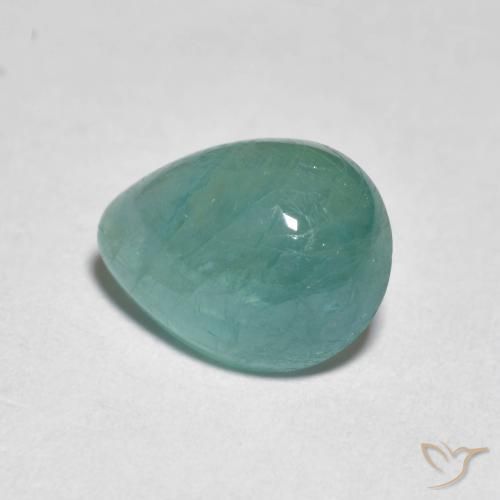 2.12克拉天然花岗岩，梨形，半透明