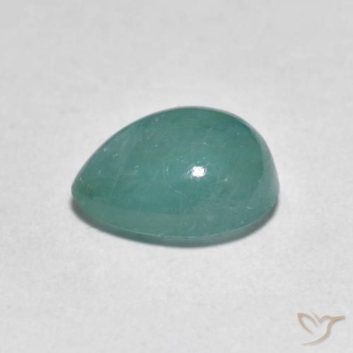 2.12克拉天然花岗岩，梨形，半透明