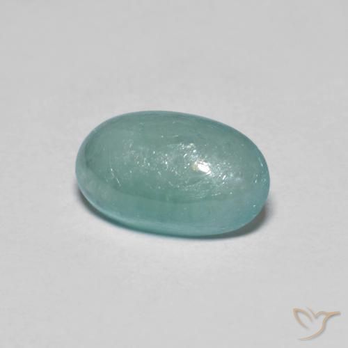 1.07克拉天然花岗岩，椭圆形，半透明