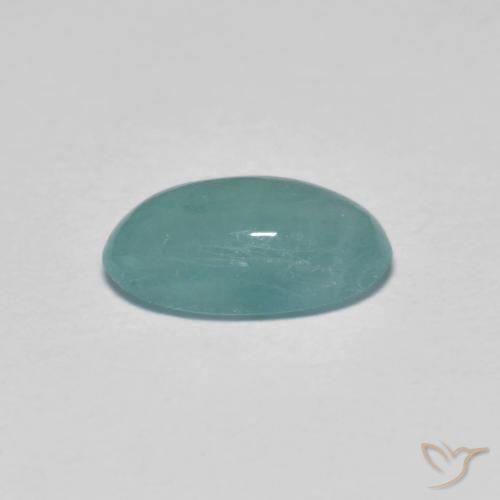 1.07克拉天然花岗岩，椭圆形，半透明
