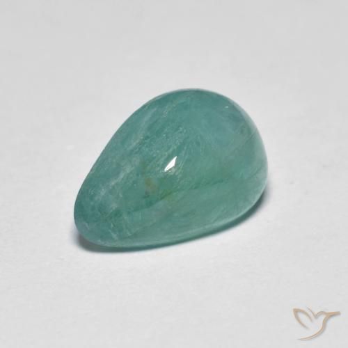 2.25克拉天然花岗岩，梨形，半透明