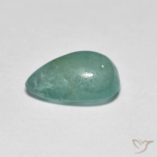 2.25克拉天然花岗岩，梨形，半透明