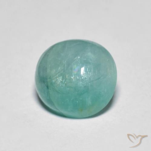 1.61克拉天然花岗岩，椭圆形，半透明