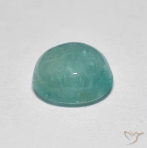 1.61克拉天然花岗岩，椭圆形，半透明