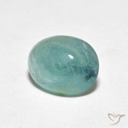 1.96克拉天然花岗岩，椭圆形，半透明