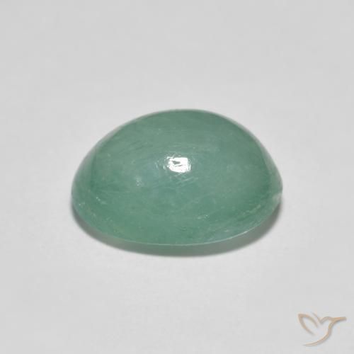3.37克拉天然花岗岩，椭圆形，半透明