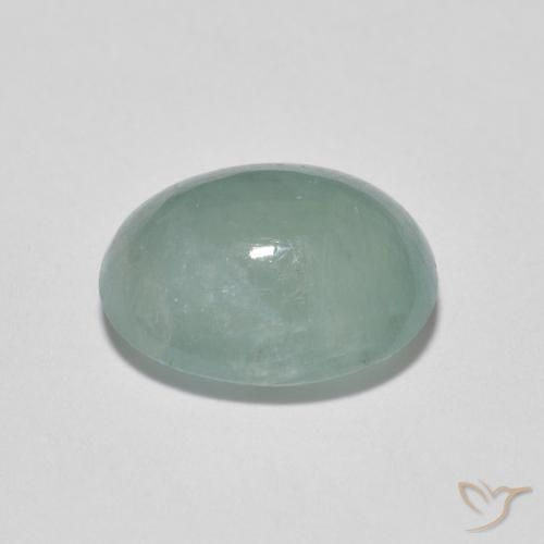 4.21克拉天然花岗岩，椭圆形，半透明