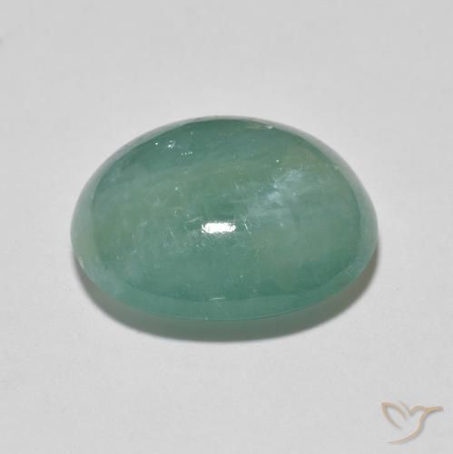 8.97克拉天然花岗岩，椭圆形，半透明