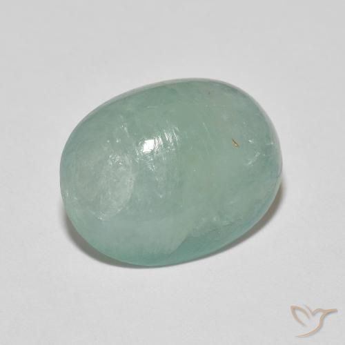 6.72克拉天然花岗岩，椭圆形，半透明