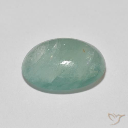 6.72克拉天然花岗岩，椭圆形，半透明