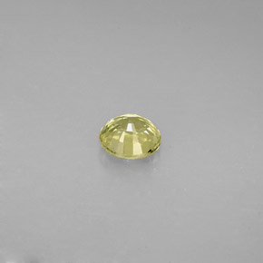 0.59克拉天然绿色钙铝榴石，圆形切割，4.88毫米，VVS-VS