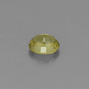 0.47克拉天然绿色钙铝榴石，椭圆形切割，4.9×4毫米，VS