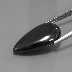 30.66克拉天然赤铁矿，梨形，不透明