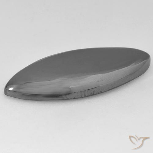 12.42克拉天然赤铁矿，榄尖形，不透明