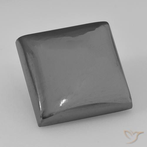 23.37ct 天然 中灰色 赤铁矿, 正方形, 不透明
