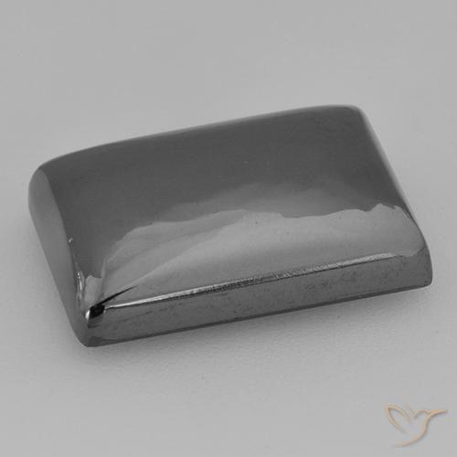 13.17克拉天然赤铁矿，狭长方形，不透明