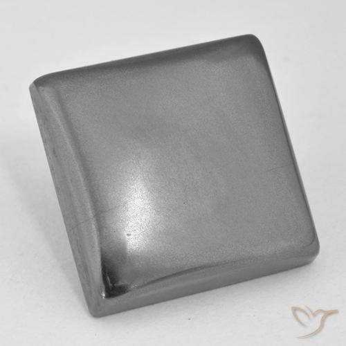 23.43ct 天然 中灰色 赤铁矿, 正方形, 不透明