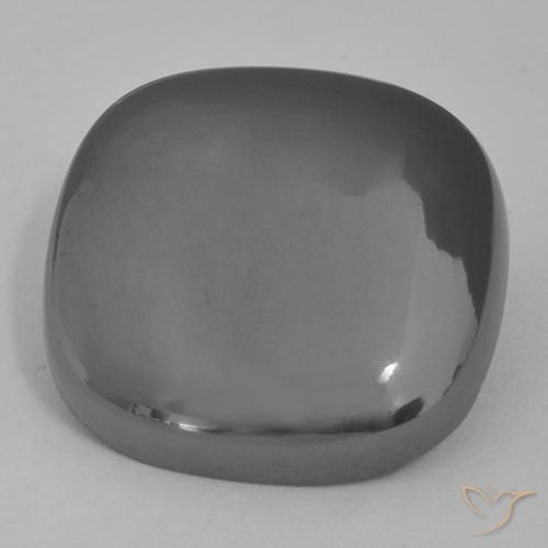 21.81ct 天然 中灰色 赤铁矿, 软垫, 不透明
