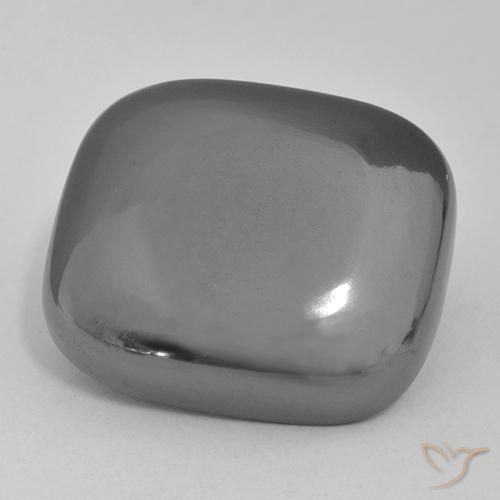 48.66ct 天然 中灰色 赤铁矿, 软垫, 不透明