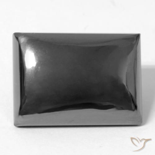 21.12ct 天然 中灰色 赤铁矿, 狭长方形, 不透明