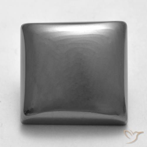 22.05ct 天然 中灰色 赤铁矿, 正方形, 不透明